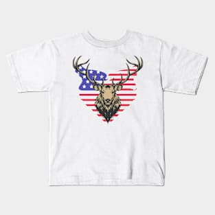 American elk Kids T-Shirt